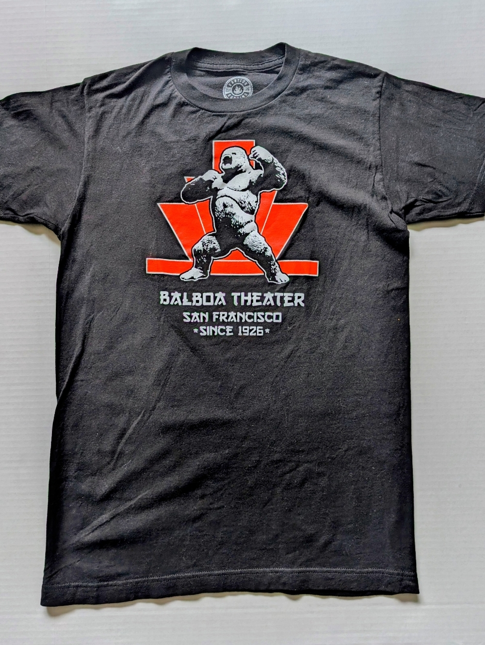 Babylon Burning Theater Black Cotton Tee/T Shirt | Mens Size Small